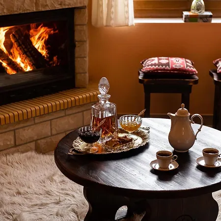 Amygdalies With Fireplace *